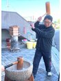痩身 セル脂肪専門 スタイルデザイン 地域のお餅つき大会♪がんばってお餅つきましたよ～＾＾
