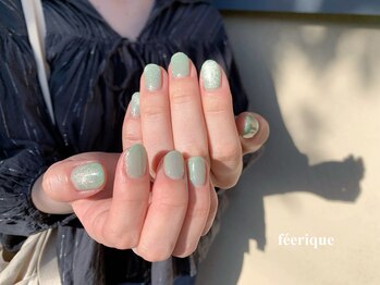 フェリークネイル(feerique nail)/マグネット/夏ネイル/圓山