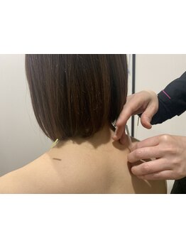 首・肩のつらさを改善したい