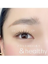 クイックアイラッシュ 池袋店(Quick eyelash)/アンドヘルシーyフラットW100本