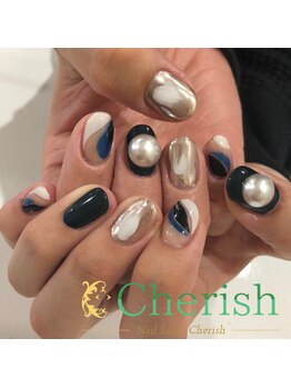 ネイルサロン チェリッシュ(nail salon Cherish)/パールネイル