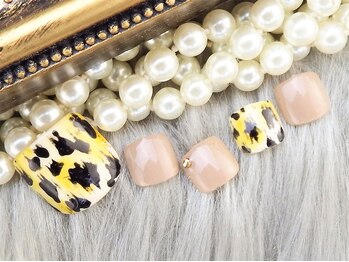 ネイルズガッシュ 蒲田東口店(NAILsGUSH)/*イエローアニマル*