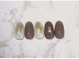 ミラーアートでオシャレネイル