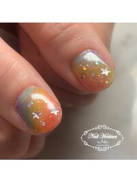 虹ネイル