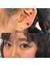 【今話題】まつ毛パーマ＋耳つぼジュエリー¥11000→¥10000