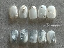 エールルーム 中目黒(aileroom)/綺麗め冬ネイル