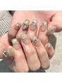 ネスト(Nest)&nbsp;マグネットフレンチネイル【オーダーメイド6930】　