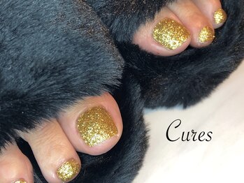 冬フットネイル