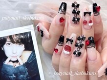 プティネイル 池袋(Puty Nail)/チェリーレースネイル　スカルプ