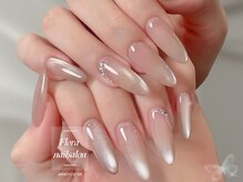 フローラネイルサロン/日暮里#長さだし#マグネイル