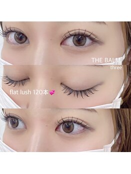 THE BALM one 北千住店【アイブロウ/眉毛/まつげパーマ/ネイル】/【まつエク】フラットラッシュ