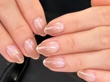 ネイルサロンクレール(CLAIR)/先端ラメ