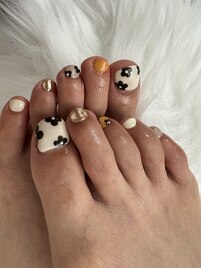 マリクワ風お花フット