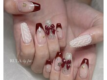 ルラ バイ フリー(RULA by free)/ボルドーフレンチネイル