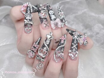 モモアネイル(MomoA nail)/ゴテゴテ