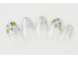 【アートコース】紫陽花押し花
