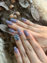 シアーブルー×フルオーダー