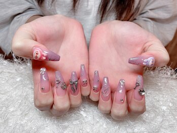 レアネイル 新宿(le'a nail)/キャラクターネイル