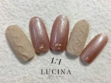 ネイルスタジオ ルキナ(LUCINA)/T-317 大人可愛いニットネイル