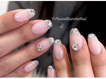 プリュネブランシュネイル(Prune Blanche Nail)/ガラスフレンチ