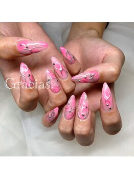 y2k、コーラルピンク、チーク