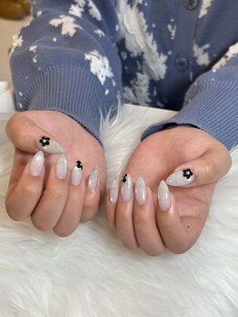 アトリエハルミナ バイ バラ 三島店(atelierharumina by valla)/定額ネイル/マグネット/シンプル