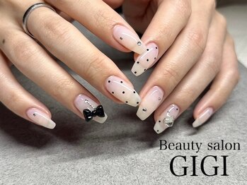ジジ(GIGI)の写真/再現性◎《選べるジェル/パーツは約300種類★》ナチュラルデザイン～今話題のワンホンまで！長さ出しOK

