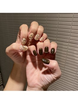 リリアフリル(Lilia×frill)/秋ネイル