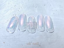 ユーケーネイル(uk nail)/シンプルアート6000円