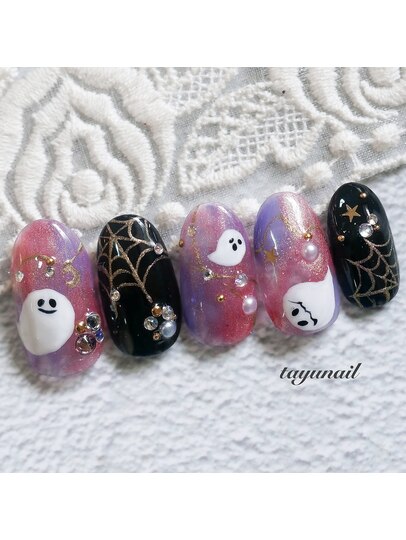 2025年冬】おばけのネイルデザイン集｜人気順｜ホットペッパービューティー 