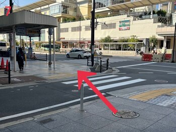 プラチナムドール 天王寺店(PLATINUMDOLL)/7.矢印に向かって歩く