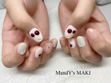 マンディーズ(MandY's)/さくらんぼ/ラメ/パール