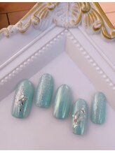 ネイルファクトリー 横浜ベイクォーター店/オーロラデザイン¥9000