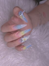 スカルプ長さ出し