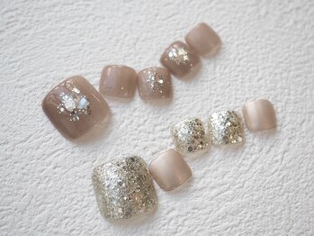 ルームイチマルニ バイ マルメネイル(room102 by malmonail)/Foot定額¥12100