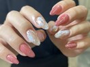 ハートニュアンスネイル