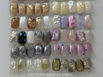 ロウイ(6ui.)/monthly design/7000yen