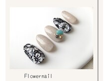 プレンティー 北千住西口店(plenty)/フラワーアートネイル