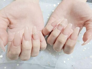 ビュービー ネイル(Beaubie Nail)の写真/パラジェル導入サロン♪選べる◇シンプル/トレンド定額¥5500～◆ガラスフレンチや持ち込みもOK☆