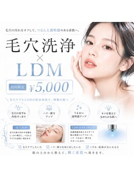 ベルエス(bell.s)の写真/毛穴洗浄×LDMで透明感UP