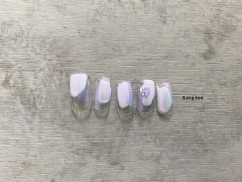 シンプリー 西荻窪店(Simpliee)/定額ネイル￥6900