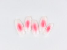 パナネイル(pana nail)/シンプル　チークネイル