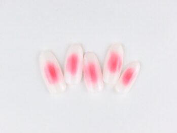 パナネイル(pana nail)/シンプル　チークネイル