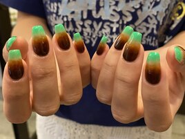 個性派グラデーション