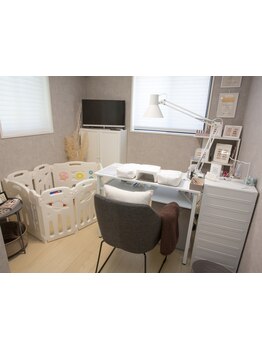 お子様同伴OKのサロン