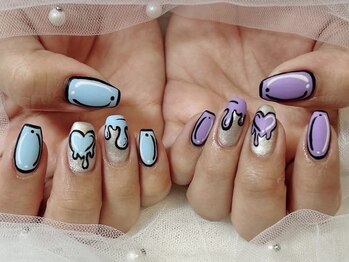 アメリカンコミックネイル