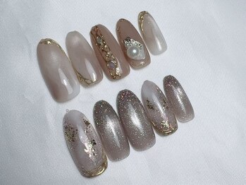 定額ゴージャスネイル