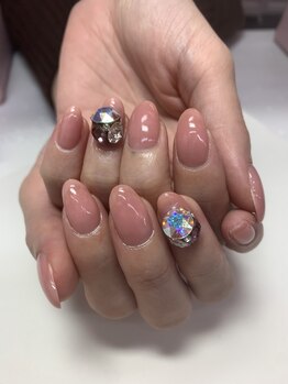 アイリッシュネイル 久屋大通店(Irish Nail)/マオワンカラー大きめVカット