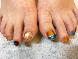 大人フットネイル