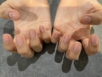 透け艶ワンカラー